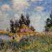 Landscape - The Banks of the Loing at Saint-Mammes